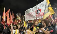 Imagem da marcha de abertura da Conferência