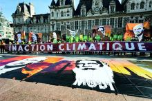 Protesto na Europa contra a imobilidade de governos frente à crise climática