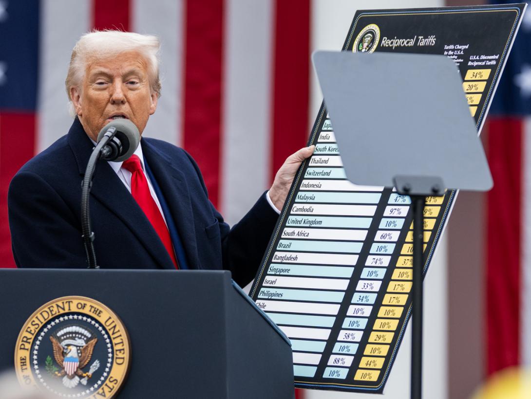 Trump em coletiva de imprensa