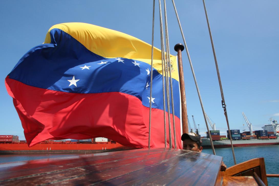 Imagem da bandeira da Venezuela